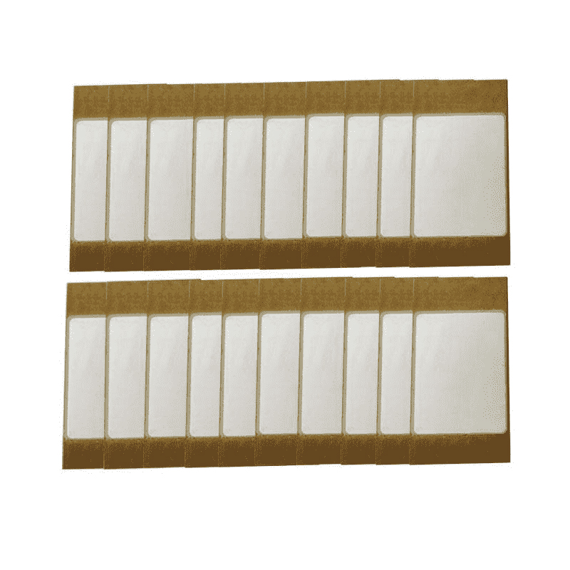 Sensing Power Generation Sheet Beeping Sheet Piezoelectric Ceramic Sheet Ultrasonic Sensing Sheet Double-Sided Power Generation Sheet 60×30×0.6mm